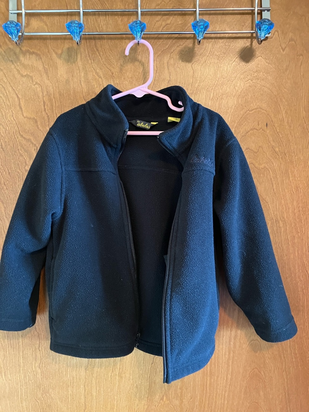 Cabela's Navy Kids Full-Zip Fleece Jacket
